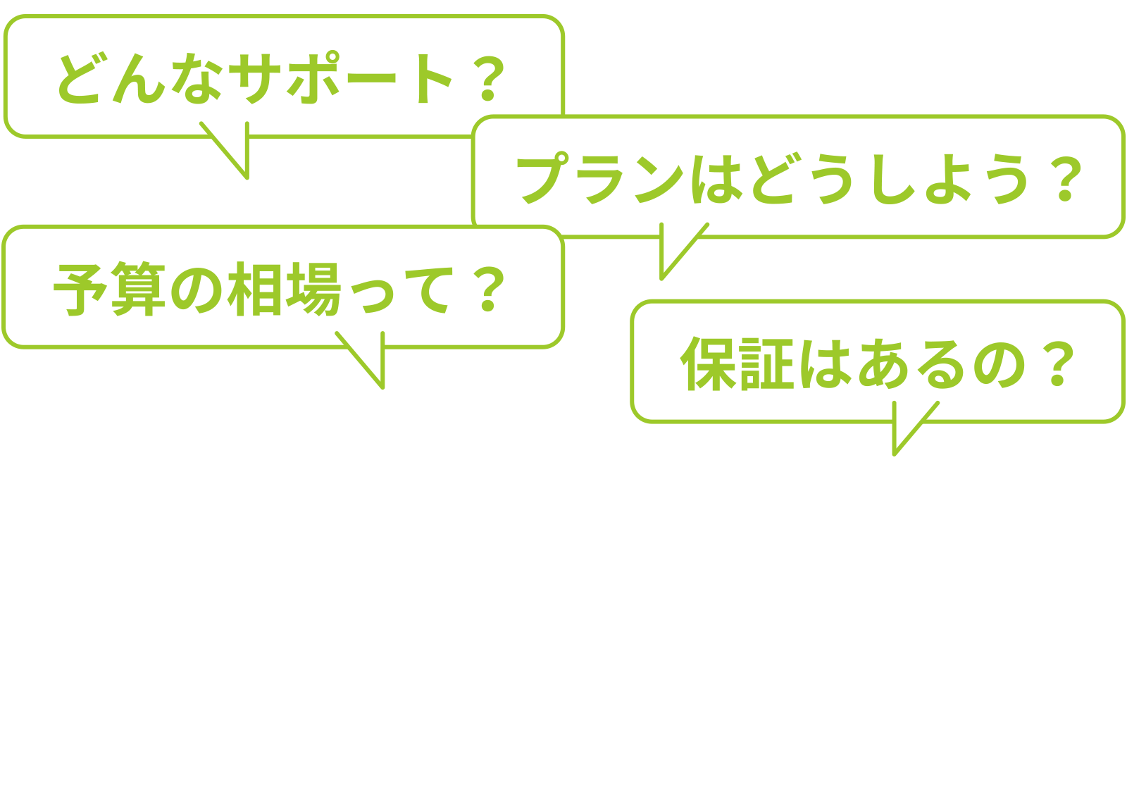リフォームの悩み