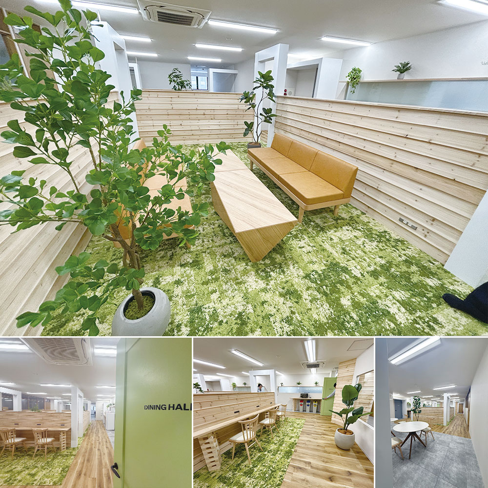 札幌近郊の製造業工場事務所リノベーション事例