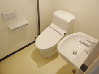 施工後のトイレ空間