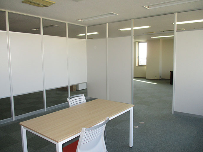 休憩室中