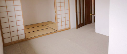 施工前の和室