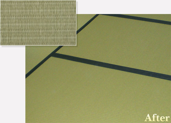 和紙表の新畳製作した施工例 札幌市東区 すけみつ畳ナビ