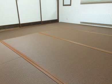 カラー畳で魅力的な和室へ