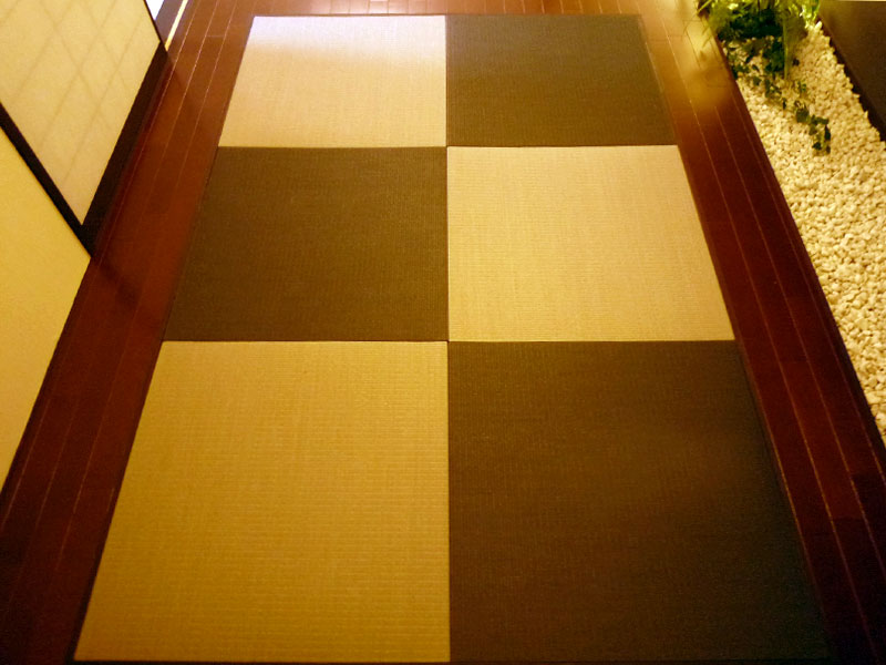 市松模様の畳