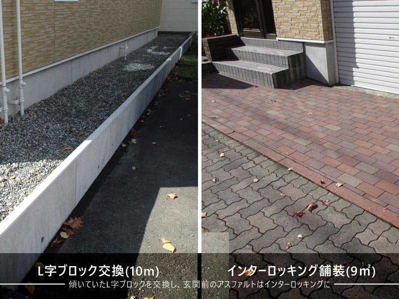 L字ブロックとILBトップ
