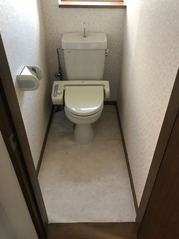既存のトイレ