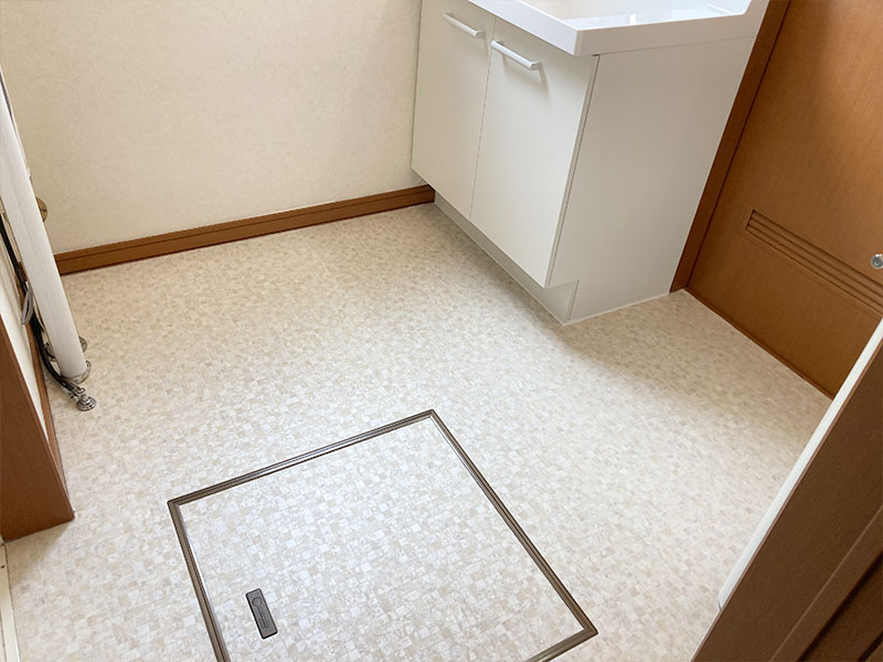 施工後のUT床