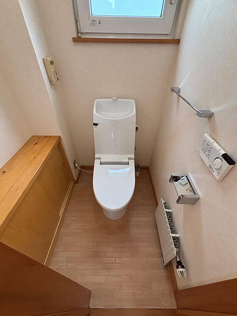 施工前のトイレ
