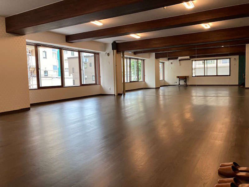ダンススタジオ施工後