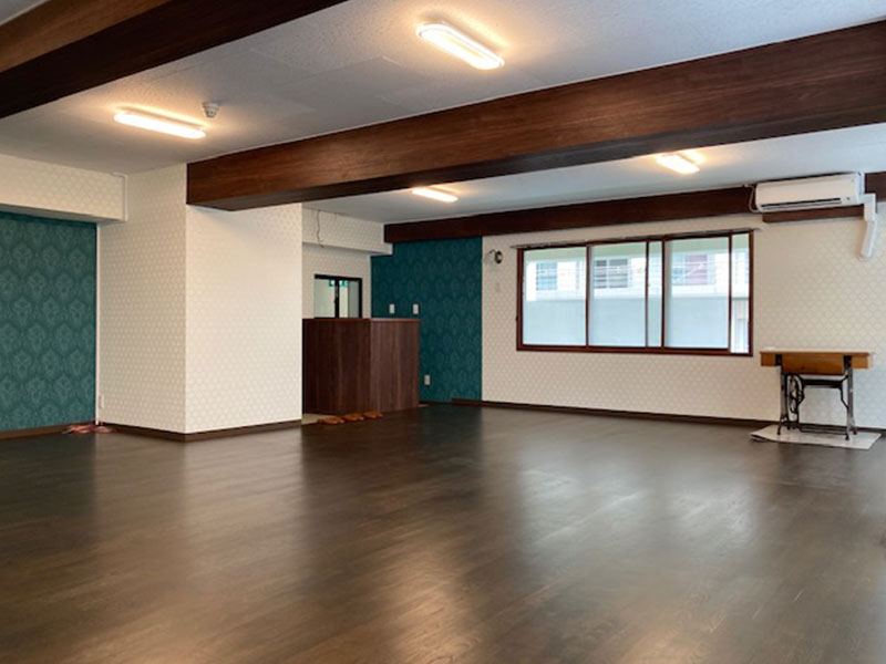 ダンススタジオ施工後