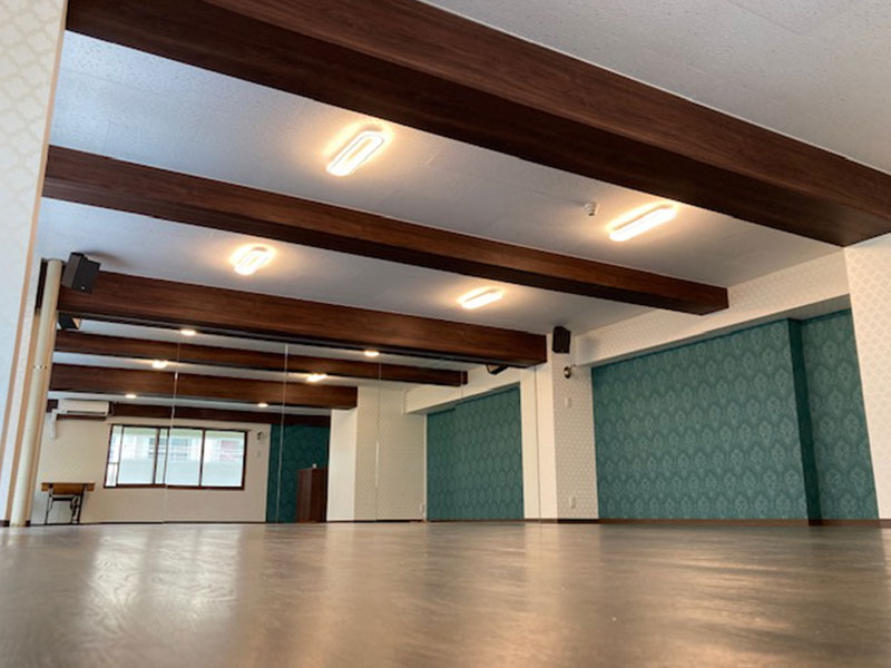 ダンススタジオ施工後