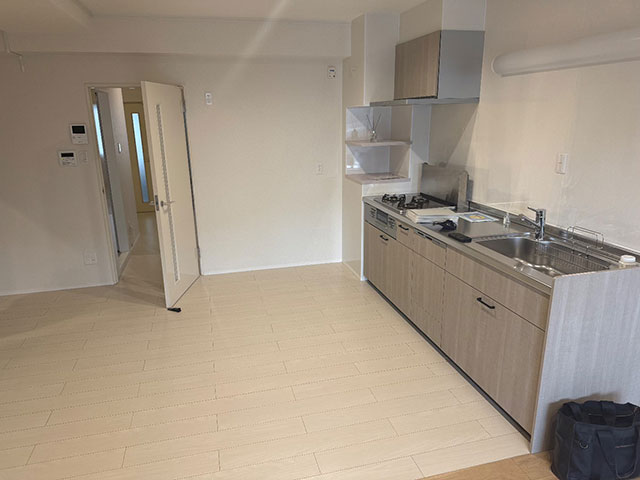 施工前のキッチン