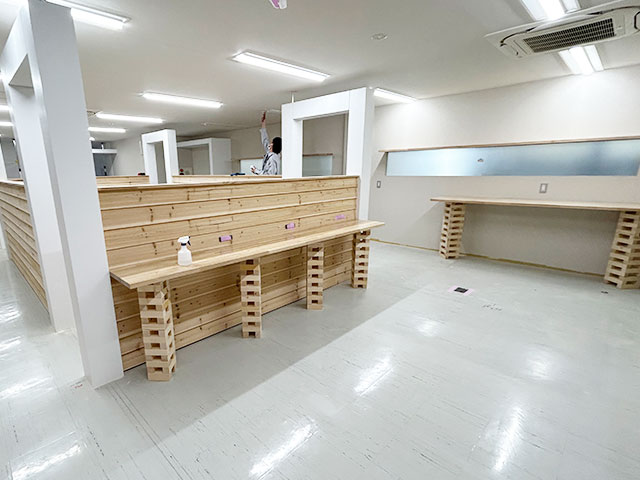 カウンター全体